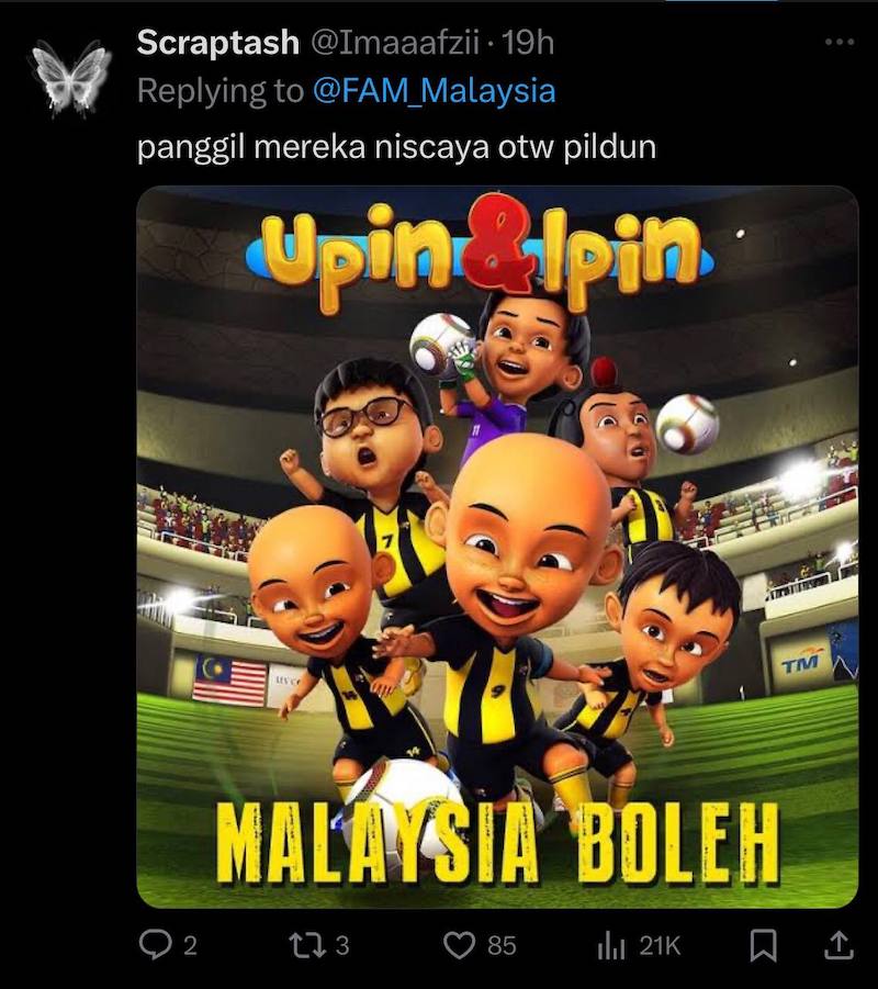 Malaysian National Team Slaughtered 0-4 by New Zealand, Indonesian Netizens Flood Social Media with Hilarious Memes