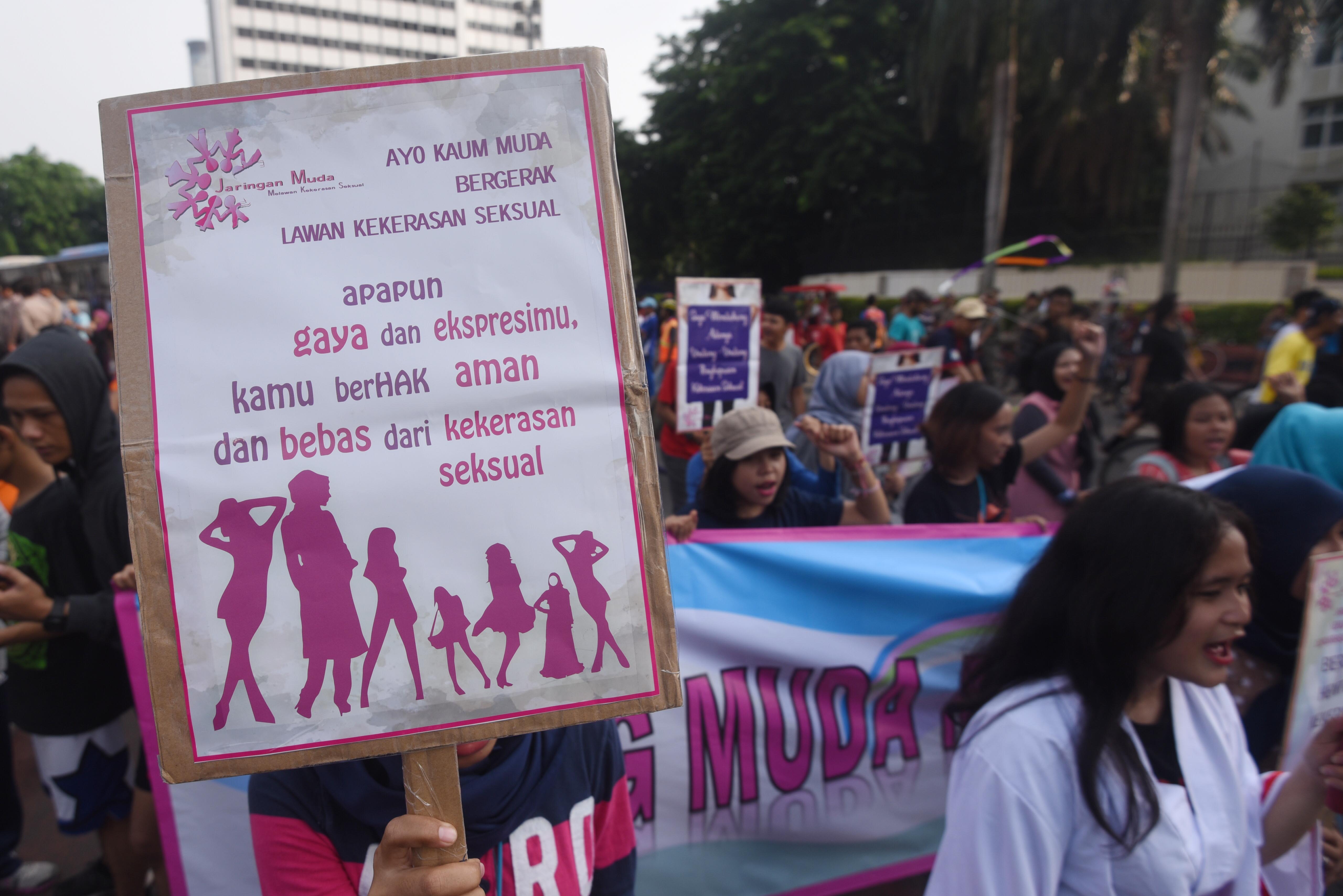 Bersatu Memerangi Kejahatan Seksual