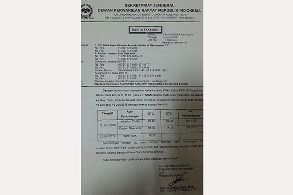 Menggugat Katebelece Fadli Zon