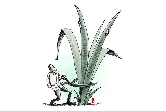 Mati Kepayahan Meratakan Pembangunan