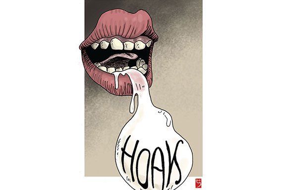 Hoax Cerminan Senja Kala Akal Sehat