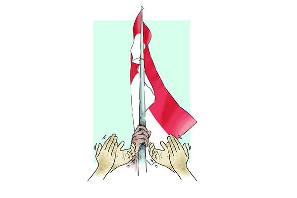 Trump dan Abe Puji Indonesia