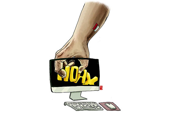 Pantang Lelah Menumpas Hoaks