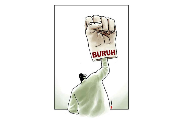 Mendompleng Demo Buruh