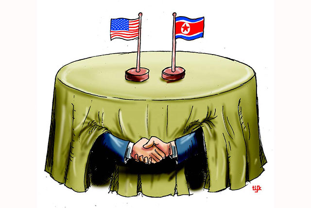 Memaknai Pertemuan Trump-Kim