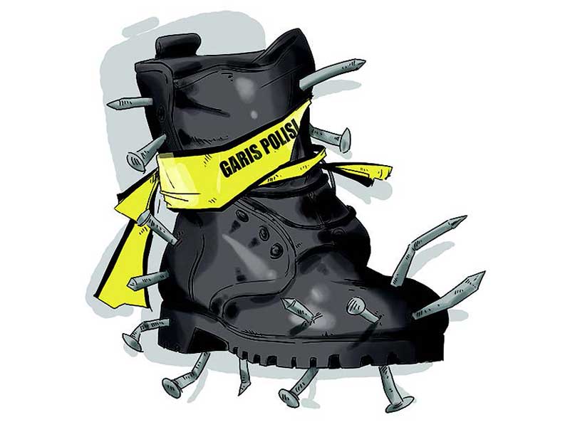 Tepercik Coreng ke Muka Polri