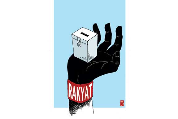 Kalah Bersaing Survei Dibelah