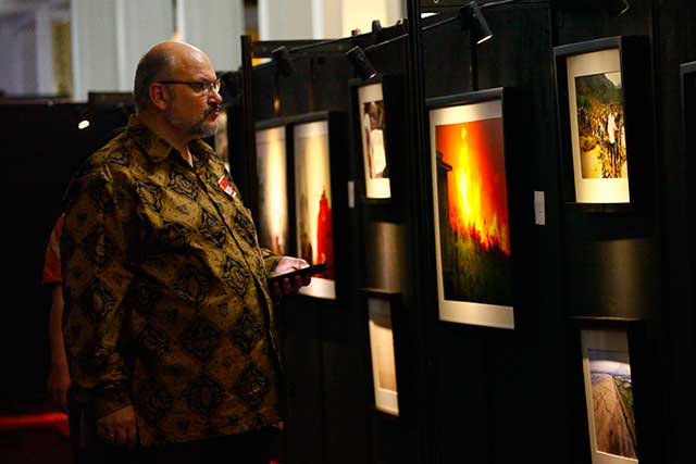 Presiden Buka Pameran Foto Jurnalistik Setahun Kerja Jokowi