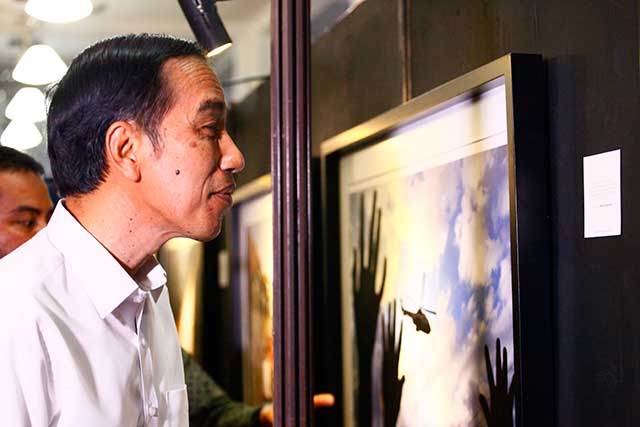 Presiden Buka Pameran Foto Jurnalistik Setahun Kerja Jokowi