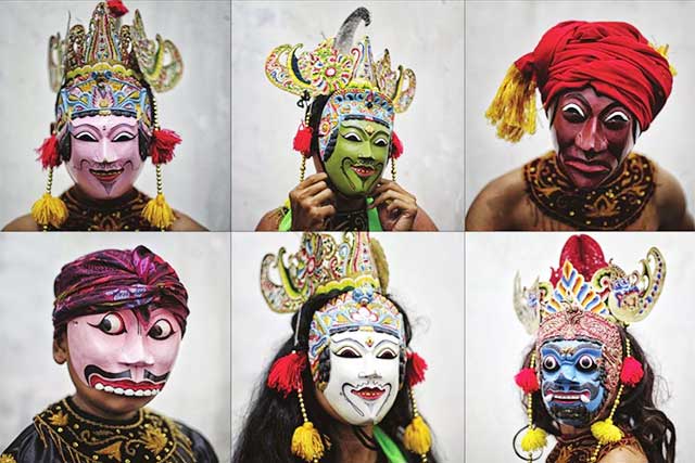 Di Balik Wajah Wayang Topeng Malang