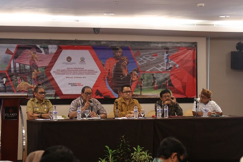Dialog Kebudayaan di Makassar soal Permainan Tradisional dan Budaya