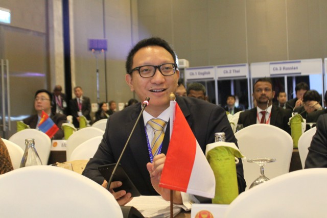 Anggota Delegasi DPR RI Aryo PS Djojohadikusumo