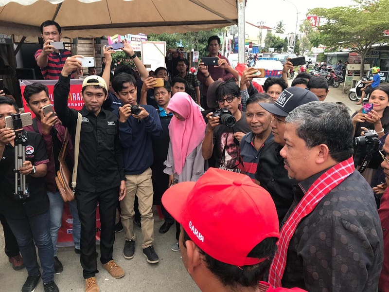 Wakil Ketua DPR RI Fahri Hamzah di Mamuju