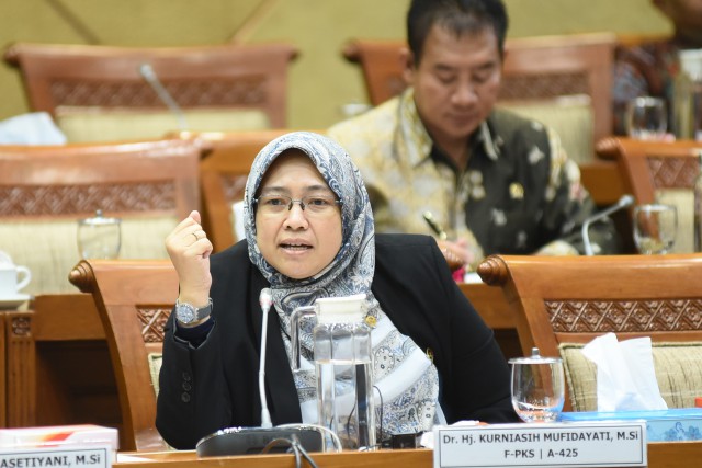 Anggota Komisi IX DPR RI Kurniasih Mufidayati.  