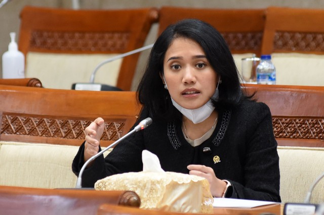Anggota Komisi XI DPR RI Puteri Anetta Komarudin. 
