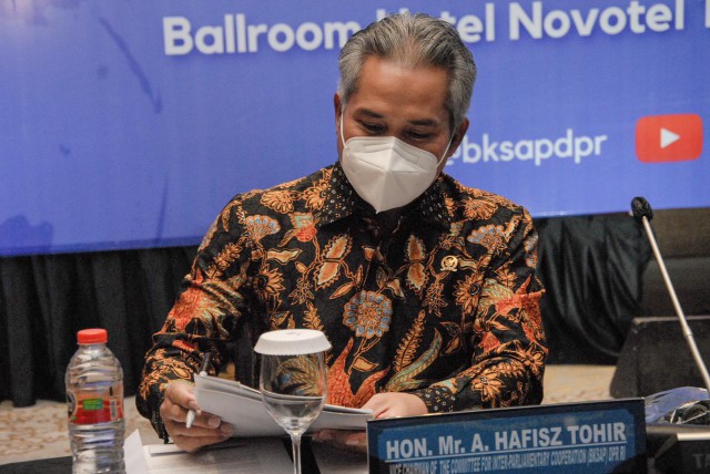 Wakil Ketua Badan Kerja Sama Antar Parlemen (BKSAP) DPR RI Achmad Hafisz Tohir. 