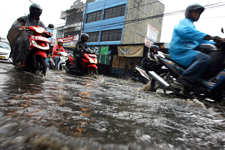 Banjir di Tangsel karena Luapan dari Kali