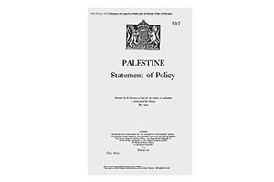 1939:Buku Putih Palestina Diterbitkan