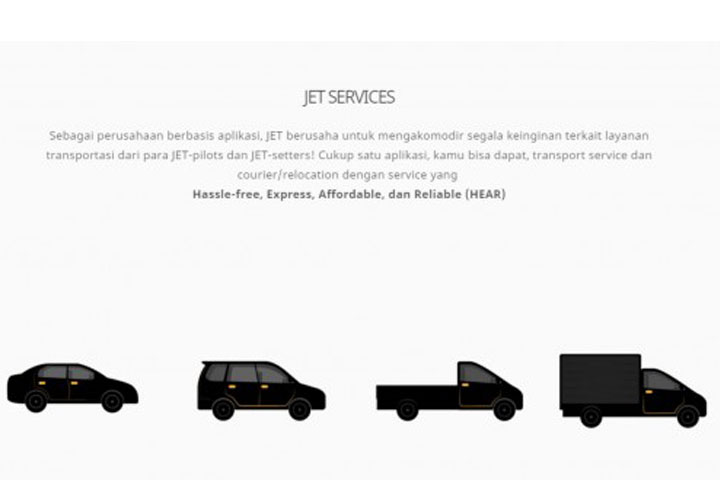 JET Gandeng Taksi Putra Perluas Pasar