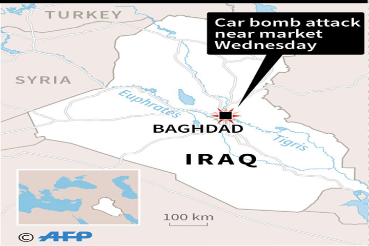 Tiga Bom Mobil Meledak di Baghdad, 94 Orang Tewas