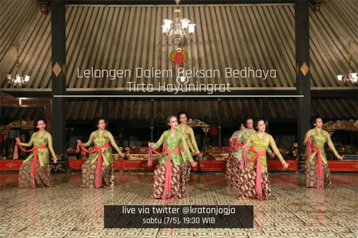 Empat Putri Sri Sultan HB X Akan Tarikan Bedaya Tirta Hayuningrat
