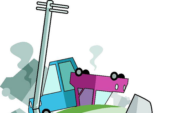 Rem Blong,Truk Tabrak 8 Mobil