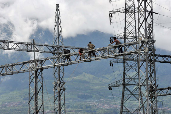 Konstruksi Proyek Listrik 35 Ribu MW Capai 10,9 Persen