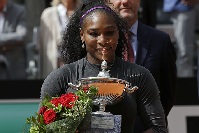 Kalahkan Keys, Williams Juara Roma Masters
