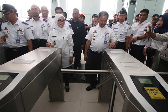 Stasiun Maja yang makin Memanjakan