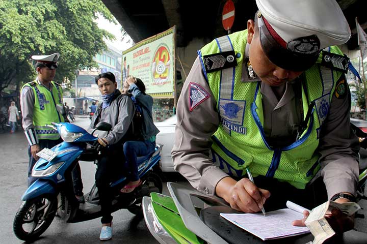 Operasi Patuh Jaya, Pelanggar akan Ditilang