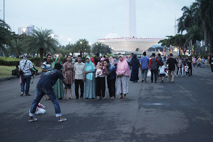 Monas Terus Berbenah Sambut Ratusan Ribu Warga