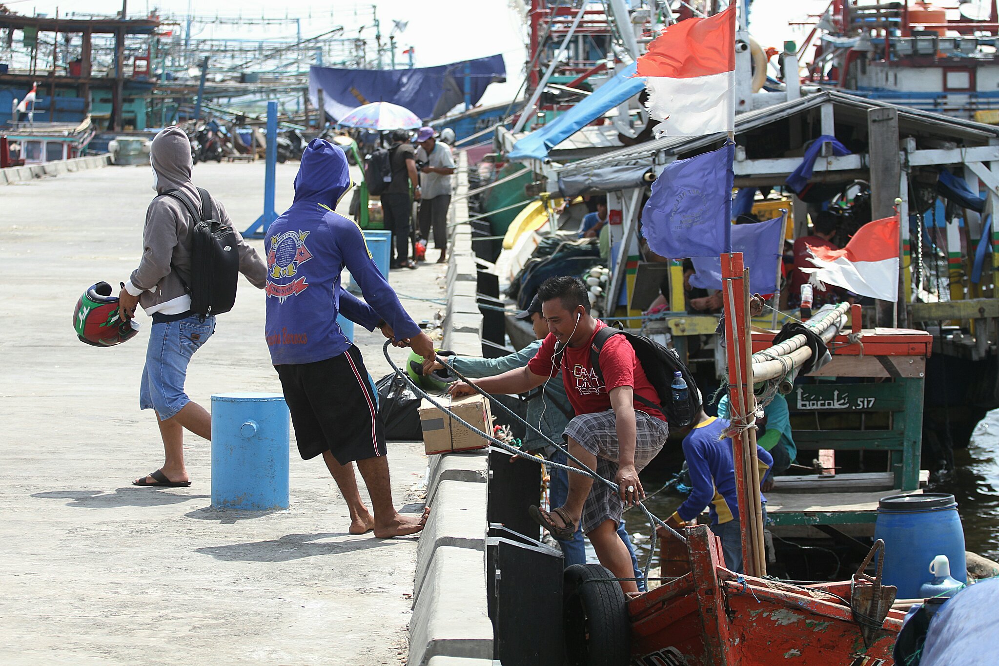 Dishub DKI Periksa Standar Keselamatan Kapal Ojek