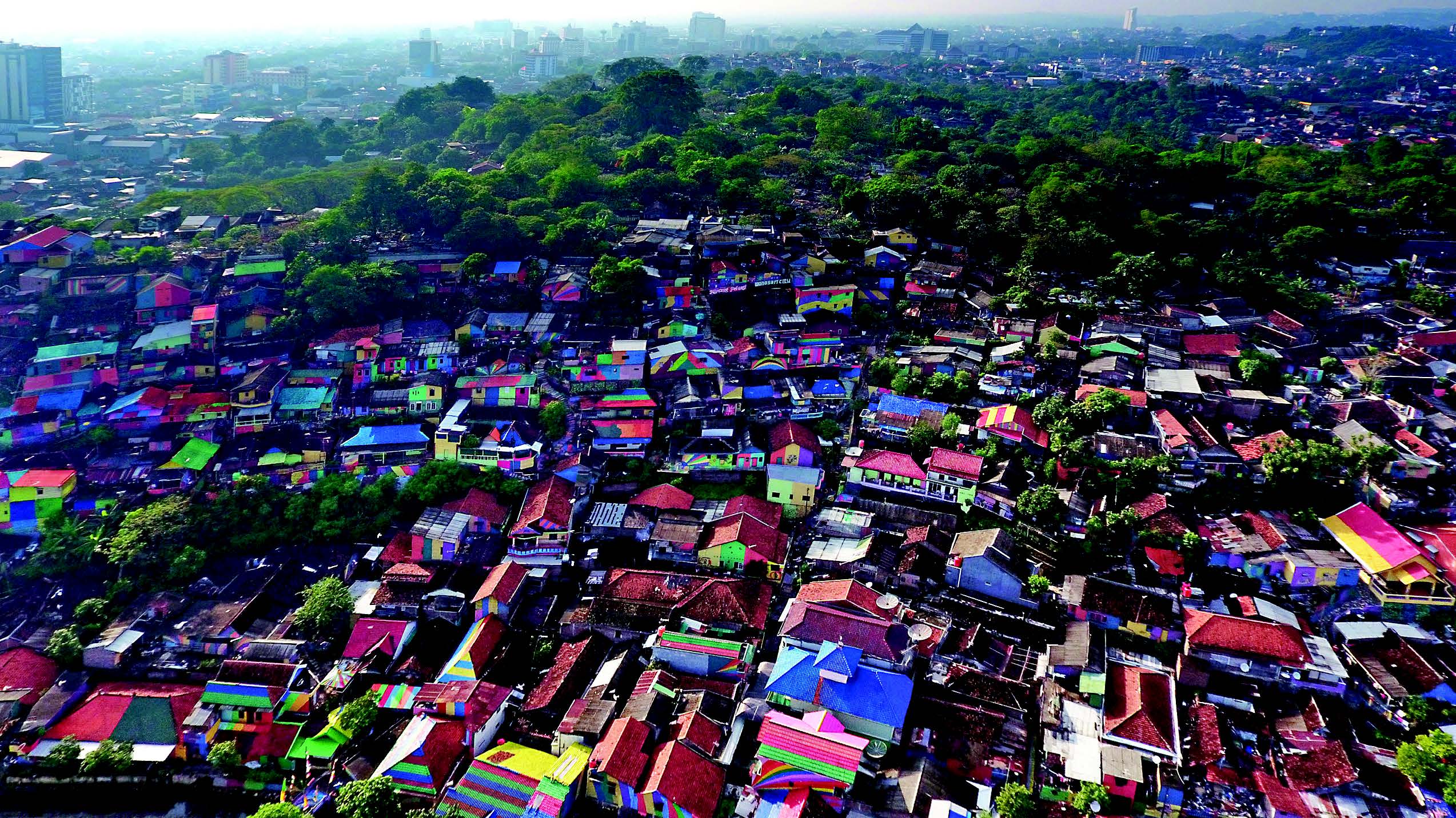 Pelangi di Kota Semarang