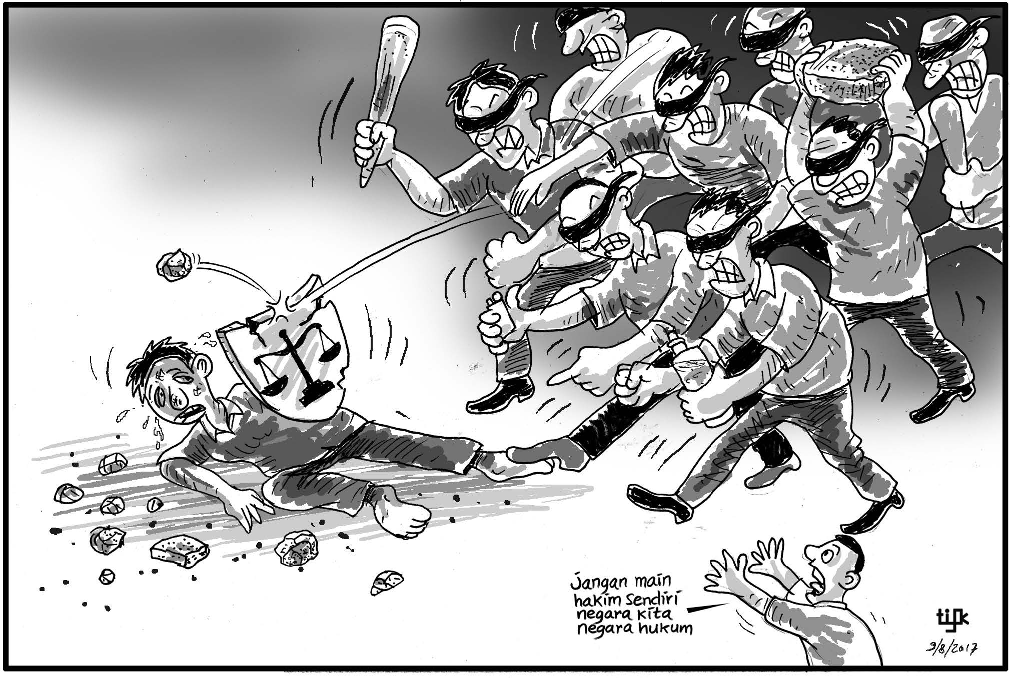 Tindakan Main Hakim Sendiri makin Mencemaskan