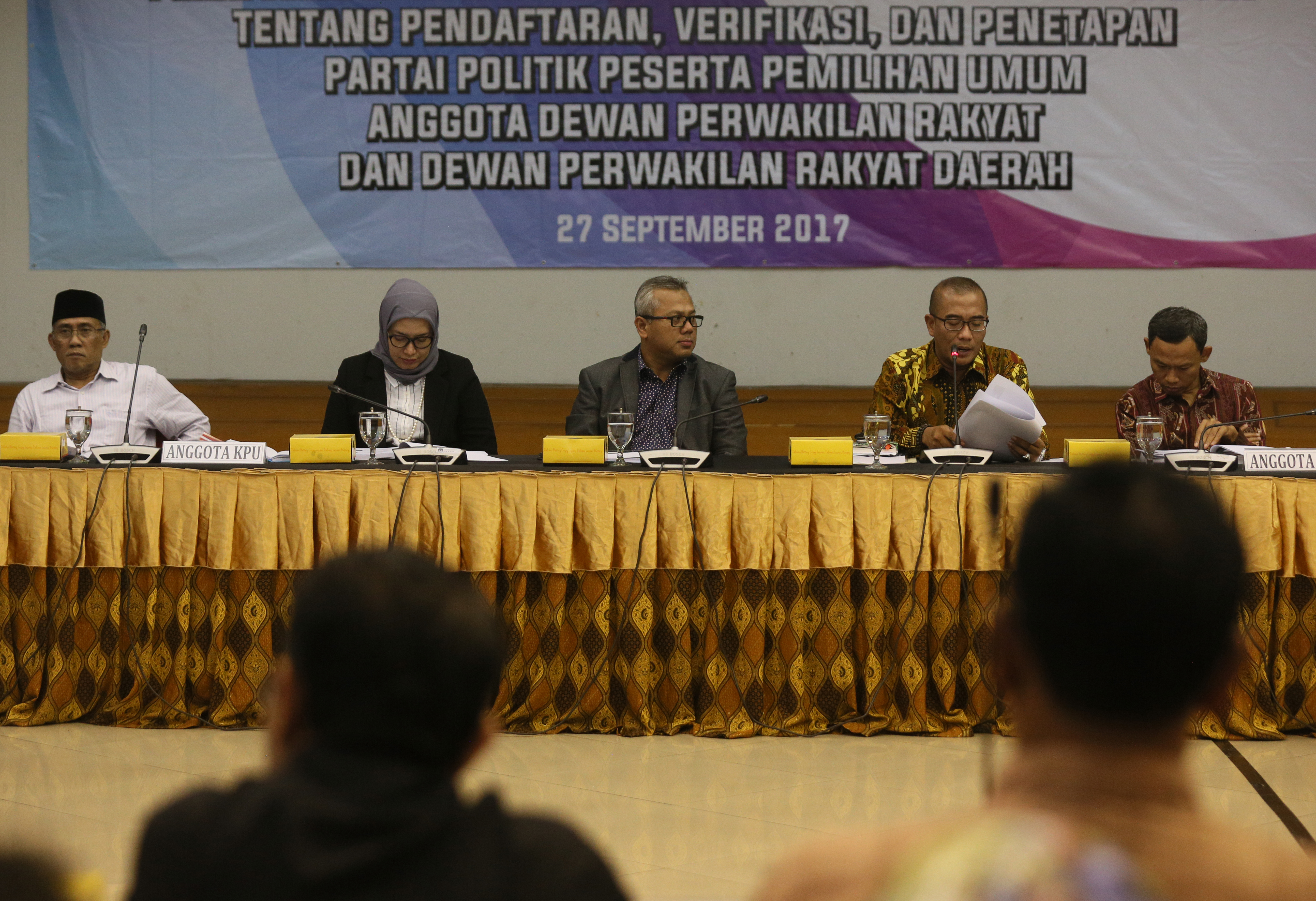 Ini 10 Syarat Partai Politik Peserta Pemilu 2019