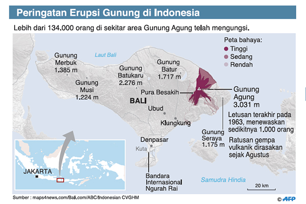 Menanti Erupsi di Istana Dewa-Dewi