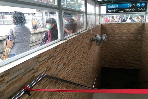 Sistem Parkir di Stasiun Sudimara telah Diperbaiki