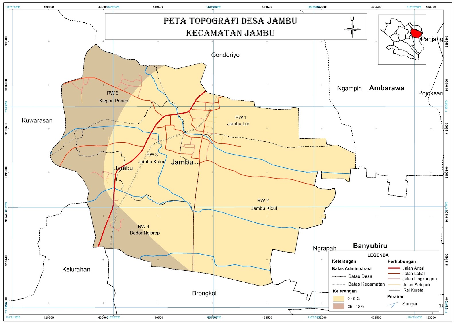 Peta Desa Penting untuk Tentukan Arah Pembangunan
