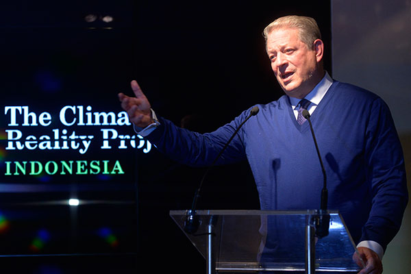 Al Gore Puji Restorasi Gambut Pemerintah Indonesia