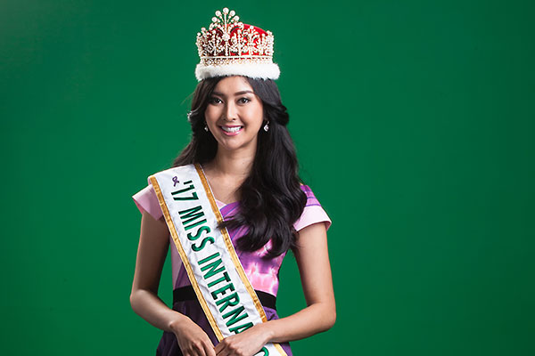 Miss International 2017 Kevin Liliana. MI/SUMARYANTO BRONTO