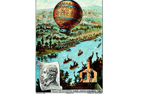 1783: Penemuan Balon Terbang