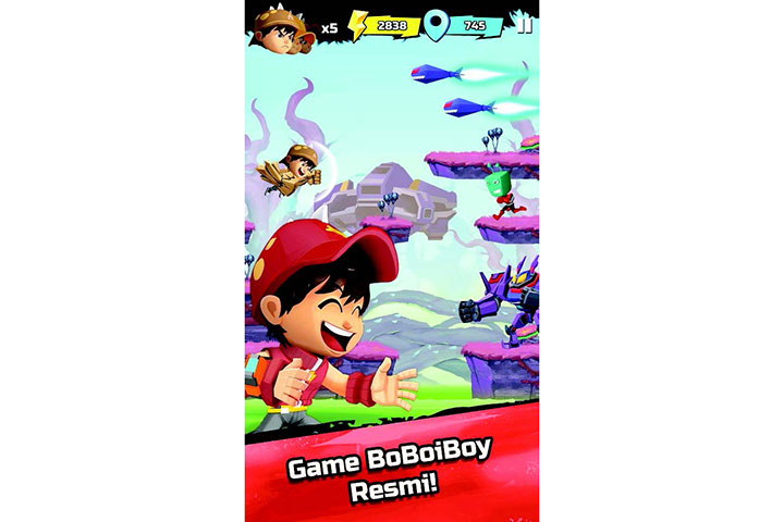 BoBoiBoy Galaxy Run Hadir di Play Store dan App Store