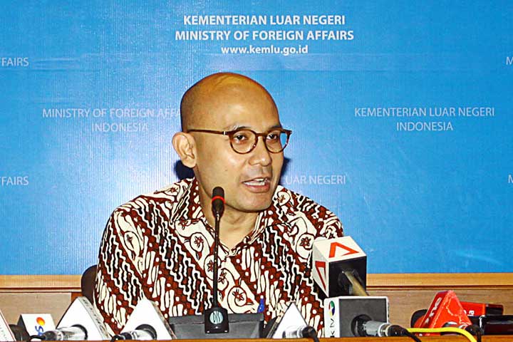 Juru Bicara Kementerian Luar Negeri Arrmanatha Nasir 