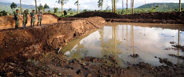 Tiga Kolam untuk Pengolahan Limbah Kotoran Sapi