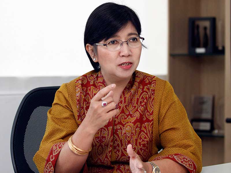 Mantan Ketua Panitia Seleksi (Pansel) Pimpinan Komisi Pemberantasan Korupsi (KPK) Destri Damayanti