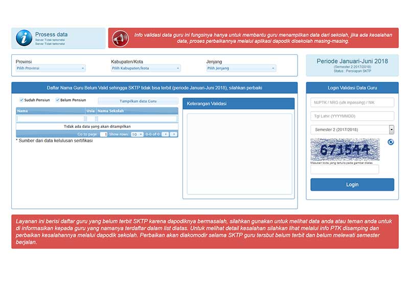 Ayo Para Guru, Jangan Lupa Cek Info GTK