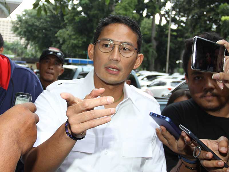 Wakil Gubernur DKI Jakarta Sandiaga Uno
