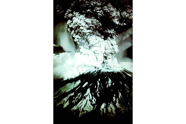 1980: Gunung St Helens Meletus