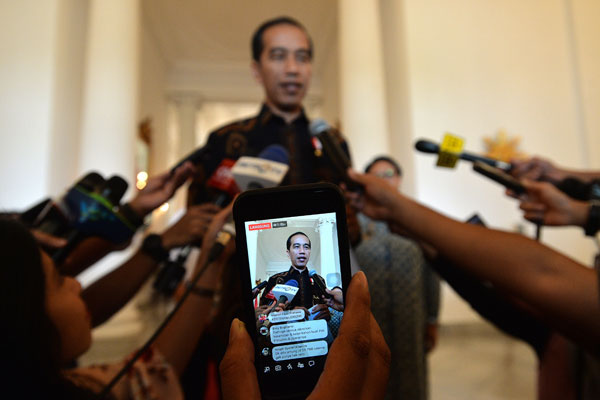 Jokowi Dorong Amien jadi Capres