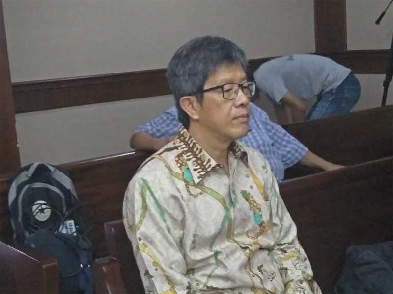 Terdakwa kasus korupsi KTP-el Anang Sugiana dituntut 7 tahun kurungan penjara oleh Jaksa KPK dalam lanjutan sidang korupsi Mega Proyek KTP-e